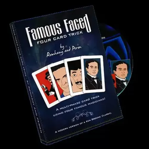 Famous Faced Four Card Trick by Paul Romhany