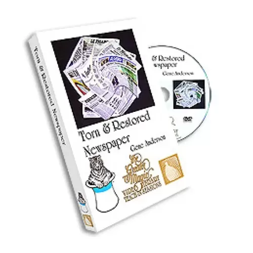 Gene Anderson – Torn & Restored Newspaper by Greater Magic Video Library Teach-In Sessions 4