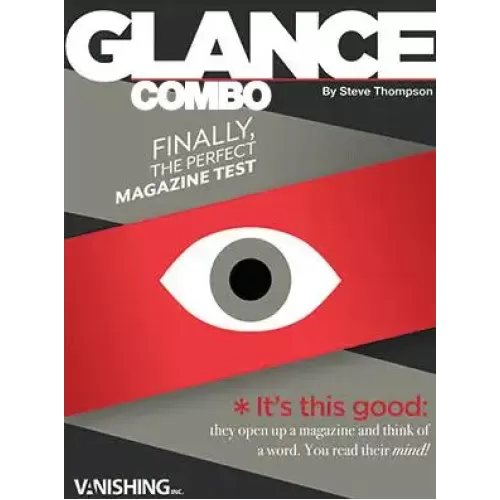 Glance Combo ( 2 Magazines ) by Steve Thompson