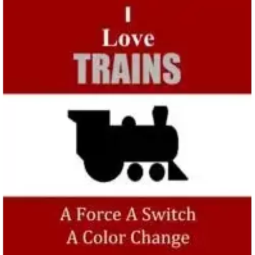I Love Trains by Joshua Burch