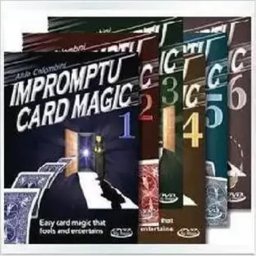Impromptu Card Magic (1-6) by Aldo Colombini
