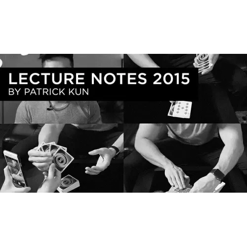 Lecture Notes 2015 by Patrick Kun
