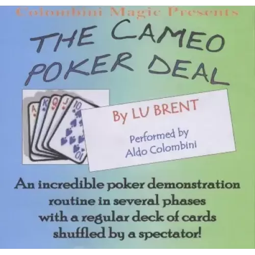 Lu Brent’s Cameo Poker Deal by Aldo Colombini
