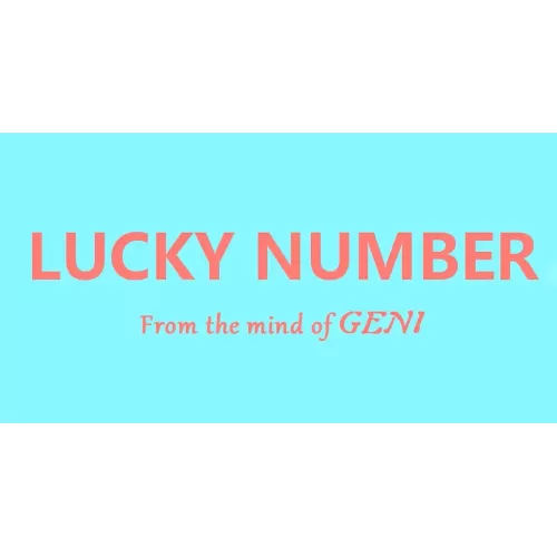 Lucky Number by Geni
