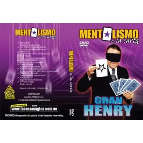 Mentalismo A La Carta by Gran Henry