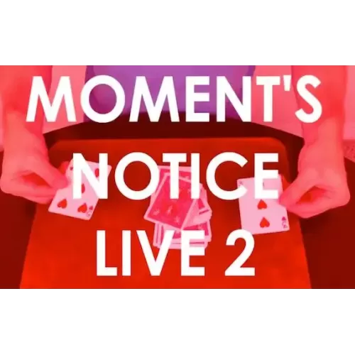 Moment’s Notice Live 2 by Cameron Francis