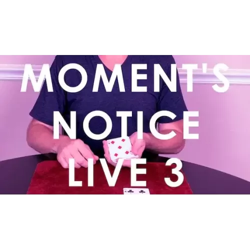 Moment’s Notice Live 3 by Cameron Francis