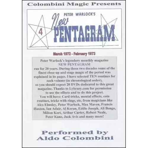 New Pentagram 4 by Aldo Colombini