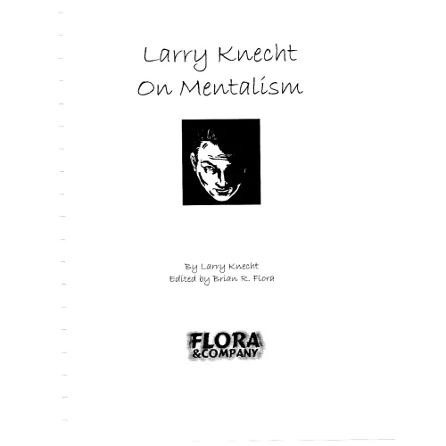 On Mentalism by Larry Knecht