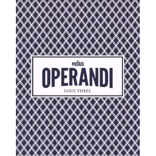 Operandi Issue Three by Joseph Barry