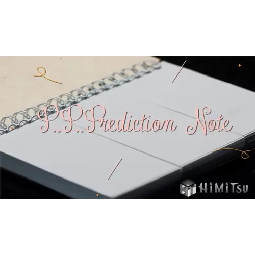 P…P…Prediction Note by Himitsu Magic