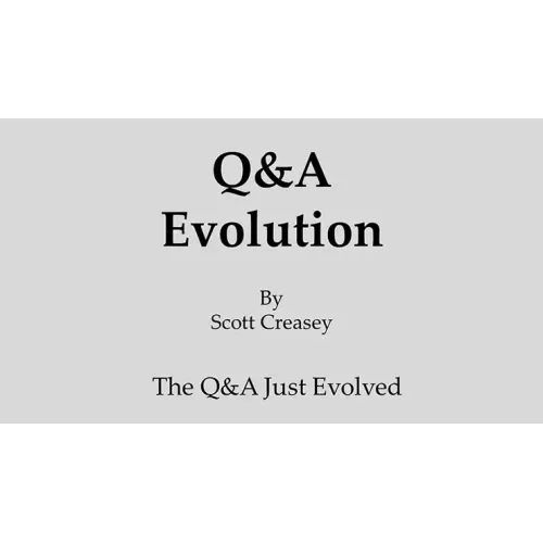 Q&A Evolution by Scott Creasey