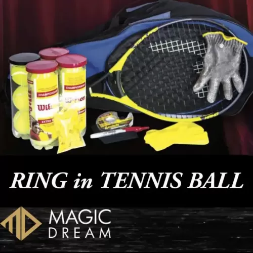 Ring In Tennis Ball by Joel Ward