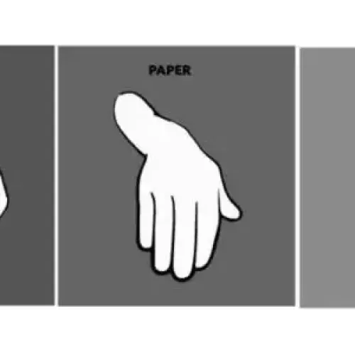 Rock Paper Winner by Mark Elsdon