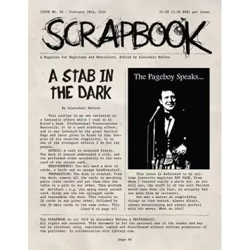 Scrapbook Issue 6 by Alexander De Cova
