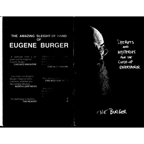 Secrets and Mysteries for the Close-Up Entetainer by Eugene Burger