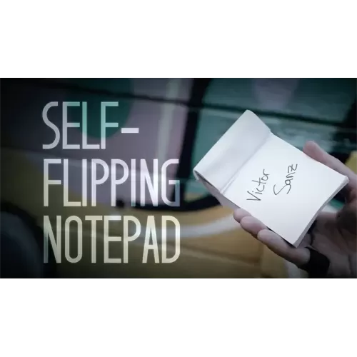 Self-Flipping Notepad by Victor Sanz