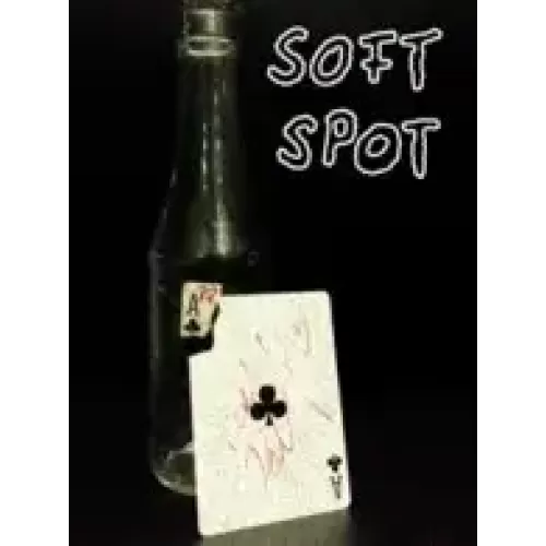Signed Corner In Glass Bottle by Ralf Rudolph & Soft Spot