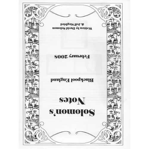 Solomon’s Notes by David Solomon And Jeff Siegfried