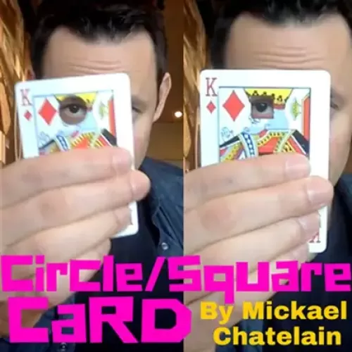 Square Circle Card by Mickael Chatelain And Rick Lax