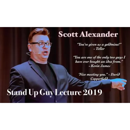 Stand Up Guy Live Lecture 2019 by Scott Alexander