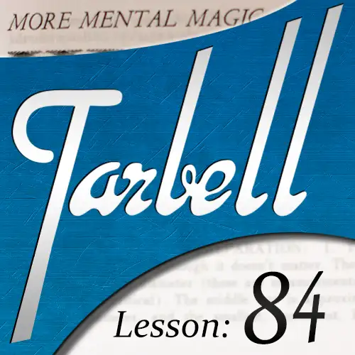 Tarbell 84 More Mental Magic by Dan Harlan
