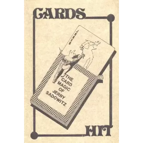 The Card Magic Of Jerry Sadowitz by Cards Hit
