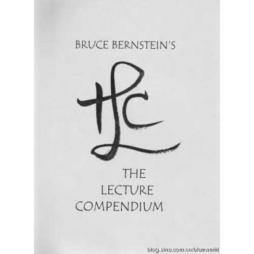 The Lecture Compendium by Bruce Bernstein