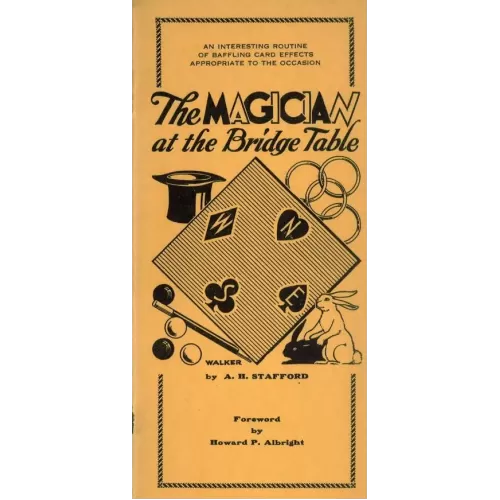 The Magician At The Bridge Table (1934) by A H Stafford