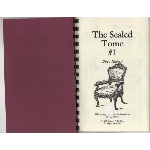 The Sealed Tome 1 by Docc Hilford