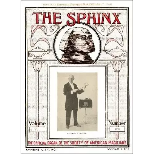 The Sphinx Volume 16 (Mar 1917 – Feb 1918) by Albert M. Wilson