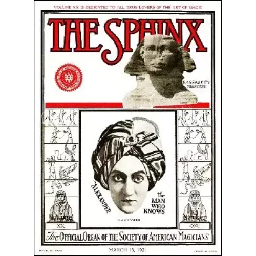 The Sphinx Volume 20 (Mar 1921 – Feb 1922) by Albert M. Wilson