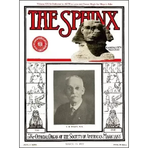 The Sphinx Volume 21 (Mar 1922 – Feb 1923) by Albert M. Wilson