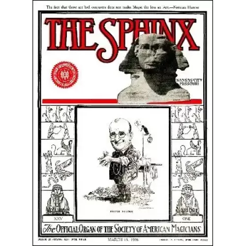 The Sphinx Volume 25 (Mar 1926 – Feb 1927) by Albert M. Wilson
