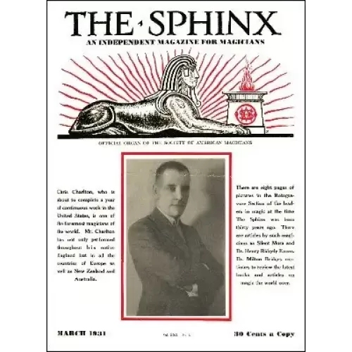 The Sphinx Volume 30 (Mar 1931 – Feb 1932) by John Mulholland
