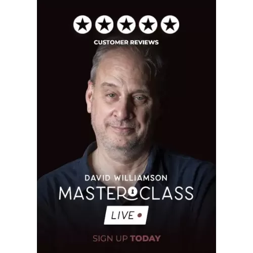 Vanishing Inc Masterclass Live Lecture (Week 1) by David Williamson