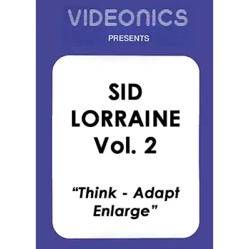 Vol 2 (Think-Adapt-Enlarge) by Sid Lorraine
