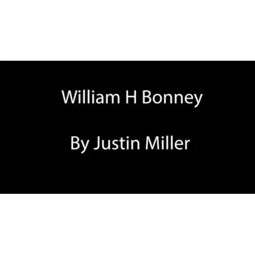 William H Bonney by Justin Miller