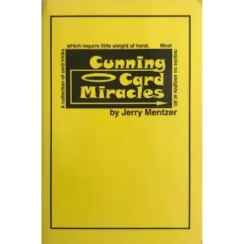 Cunning Card Miracles by Jerry Mentzer