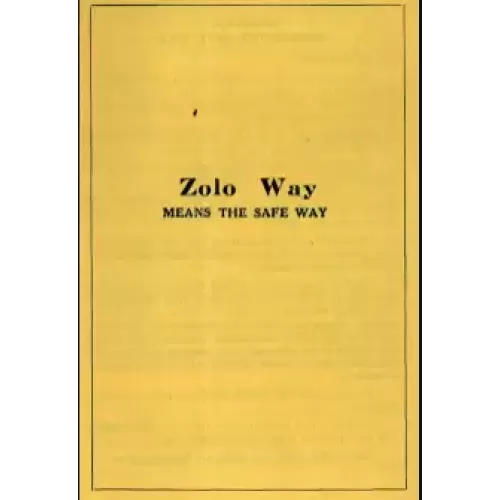 Zolo Way by Professor Albert Zolo