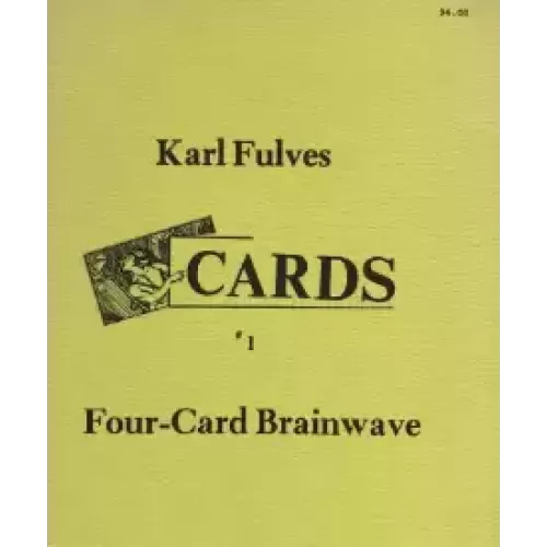 Cards 1 Four Card Brainwave by Karl Fulves
