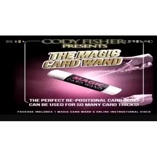 Magic Card Wand by Cody Fisher (Tricks Part 1-2)