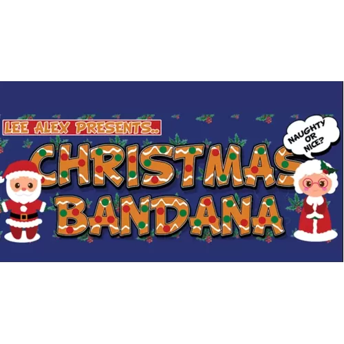 Christmas Bandana 2023 by Lee Alex (Gimmick Not Included)