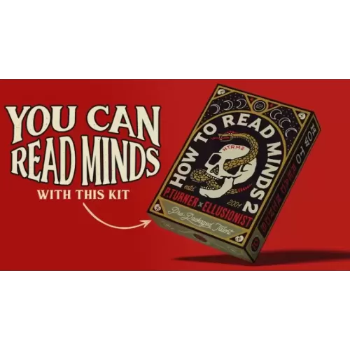 How to Read Minds 2 Kit: Ellusionist x Peter Turner (Video only)