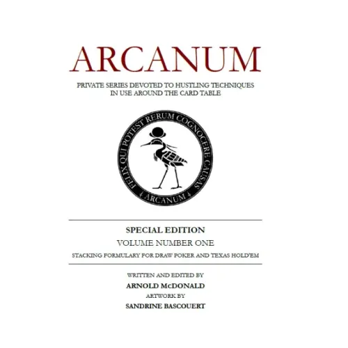 Arnold McDonald - Arcanum Vol 1 - Special Edition