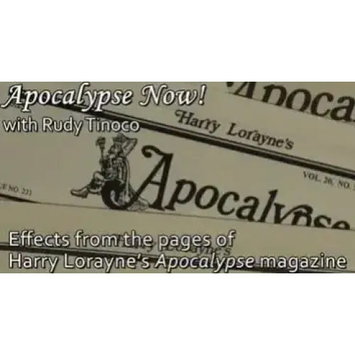 Apocalypse Now! by Rudy Tinoco ( Season 4 , Instant Download )