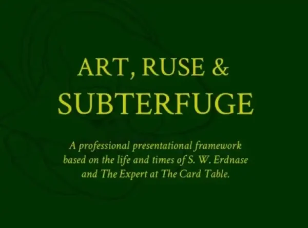 Luke Jermay - ART RUSE & SUBTERFUGE
