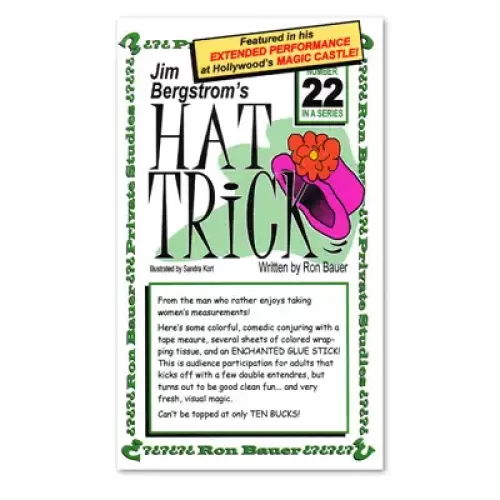 22 Jim Bergstrom’S Hat Trick by Ron Bauer