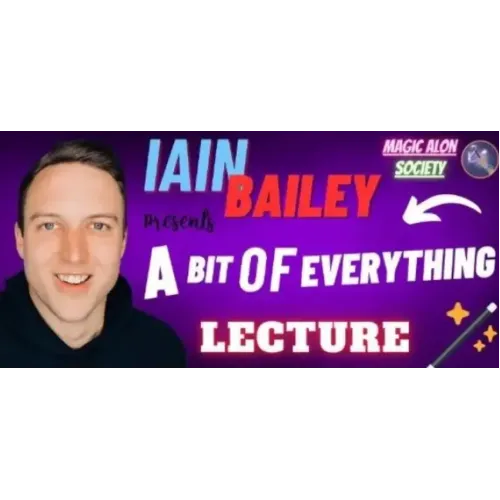 A Bit of Everything Lecture by Iain Bailey