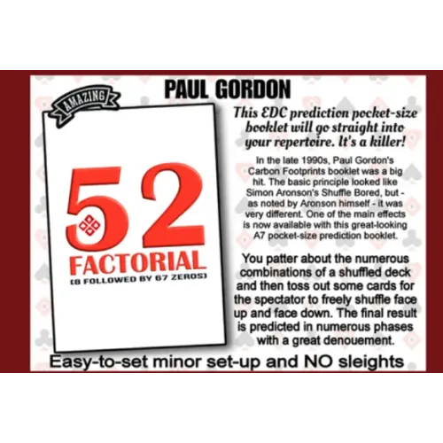 52 Factorial by Paul Gordon